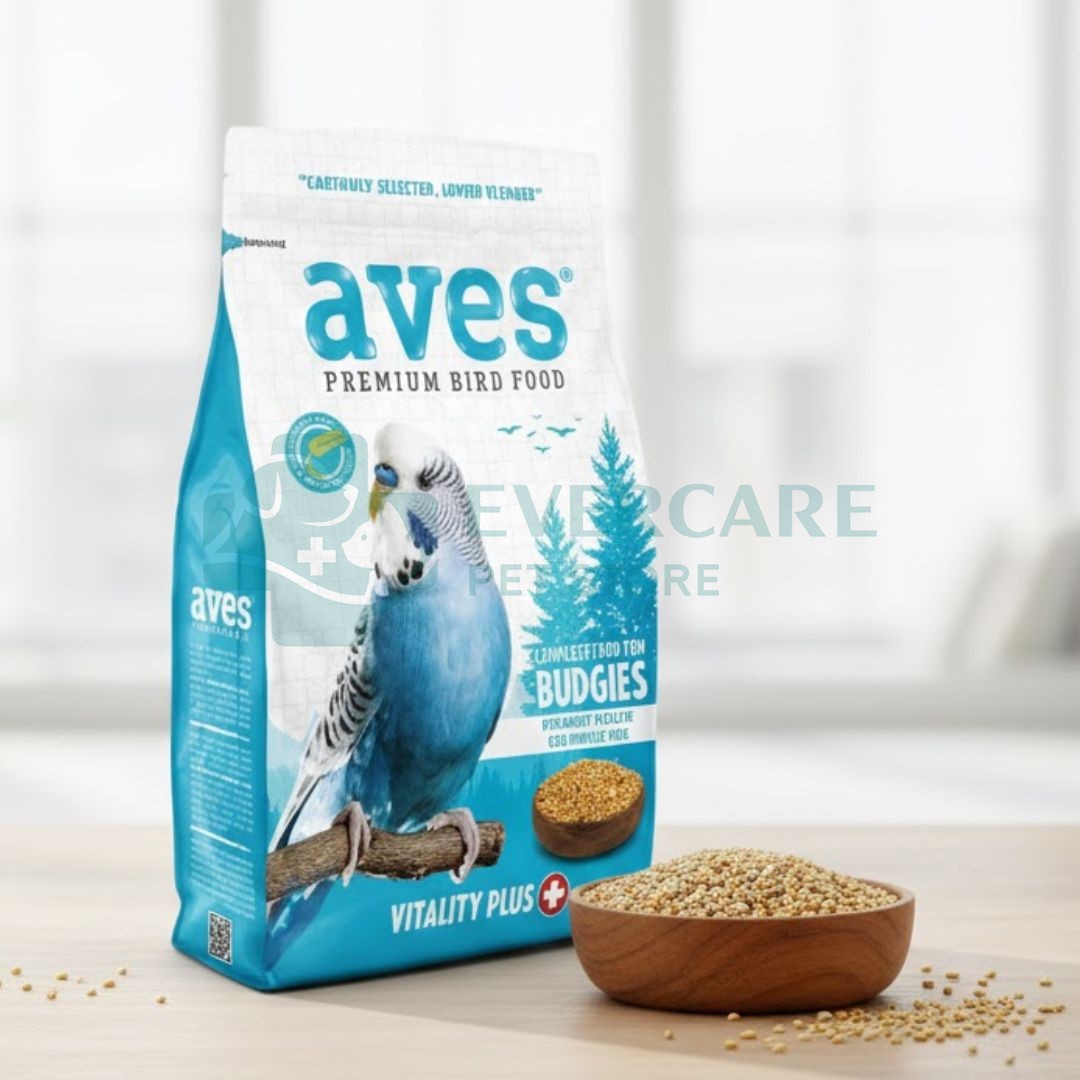 Aves Premium Bird Food Complete Food For Budgies - 400 Gram