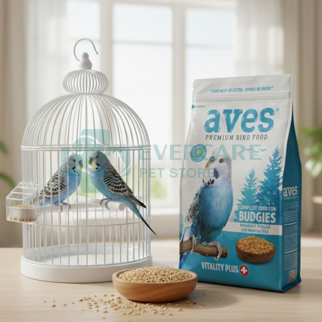 Aves Premium Bird Food Complete Food For Budgies - 400 Gram thumbnail 2