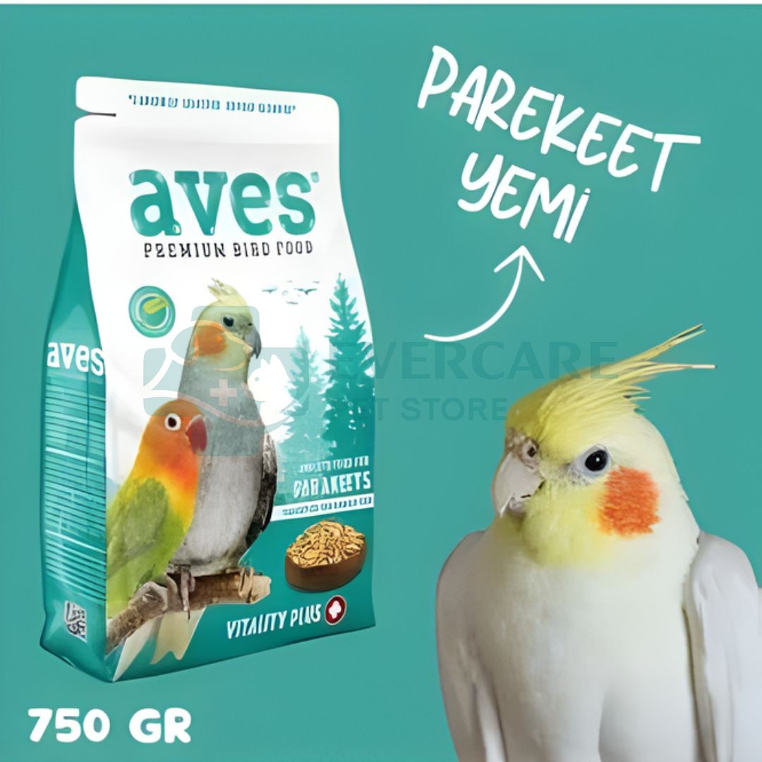 Aves Premium Bird Food Complete Food For Parakeets - 750 Gram