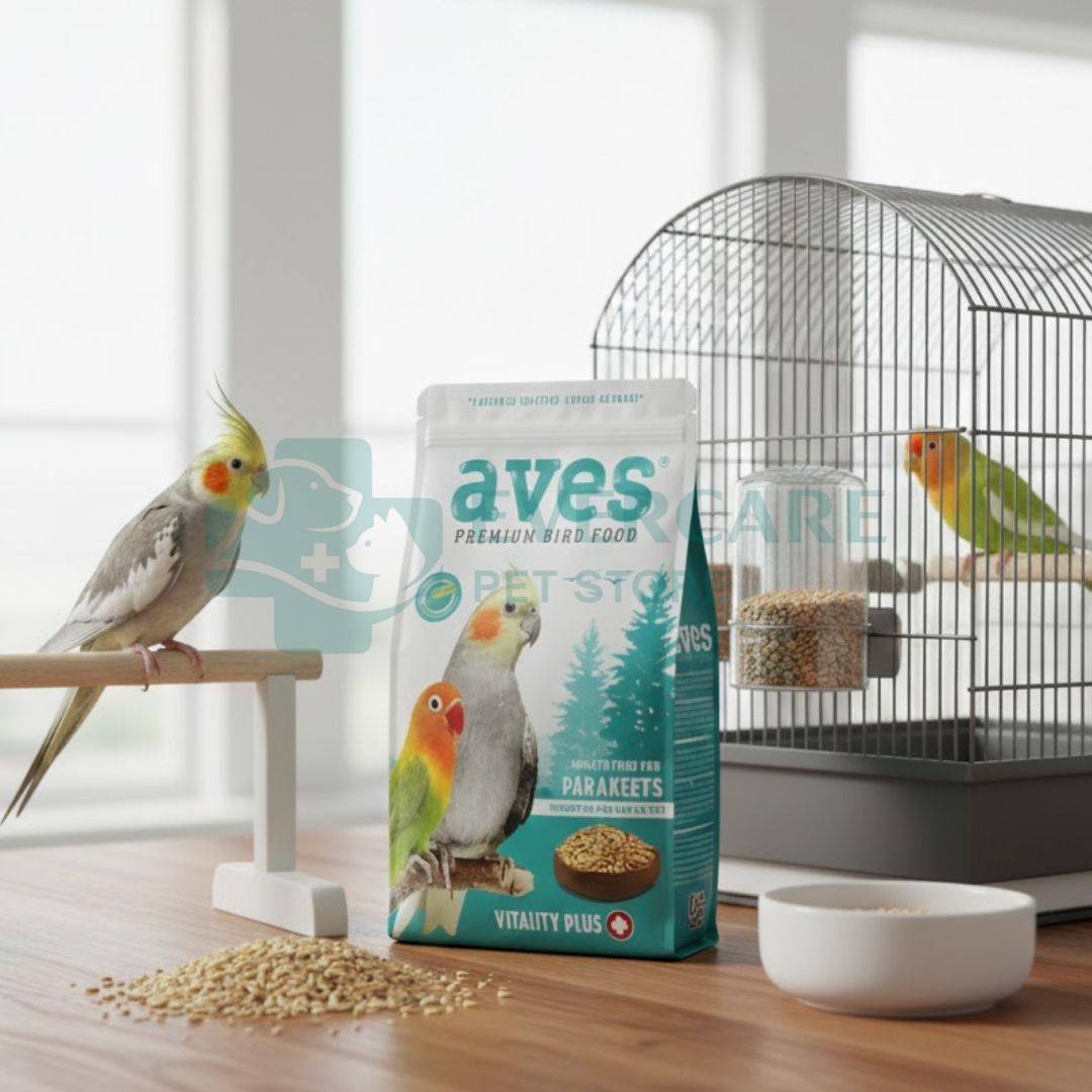 Aves Premium Bird Food Complete Food For Parakeets - 750 Gram thumbnail 2