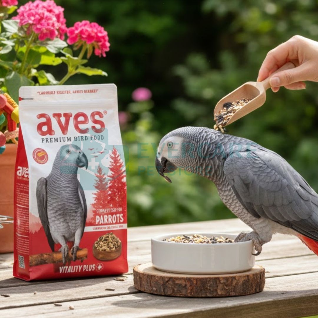 Aves Premium Bird Food Complete Food For Parrots - 750 Gram thumbnail 2