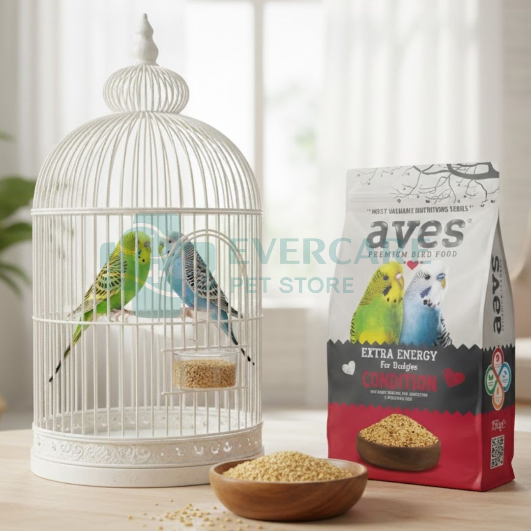 Aves Premium Bird Food Extra Energy For Budgies Condition - 150 Gram thumbnail 2