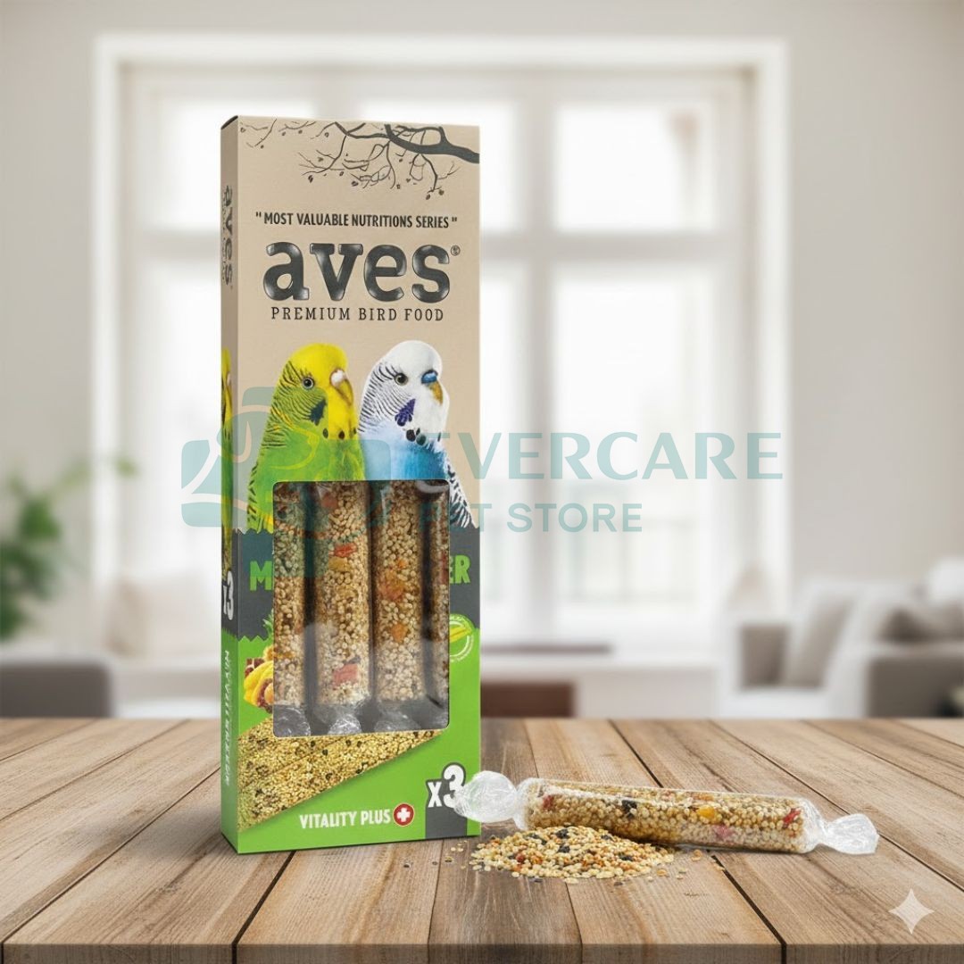 Aves Premium Bird Food For Budgies- Cracker With Honey (3 sticks) thumbnail 2