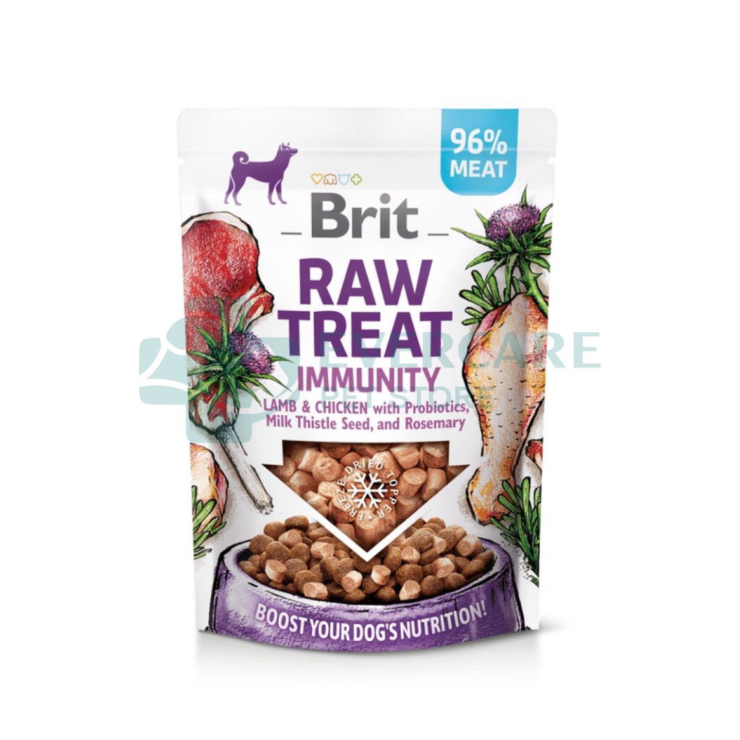 Brit Raw / Dog Treat / For Better Immunity / Lamb and Chicken Flavor - 40 Gram