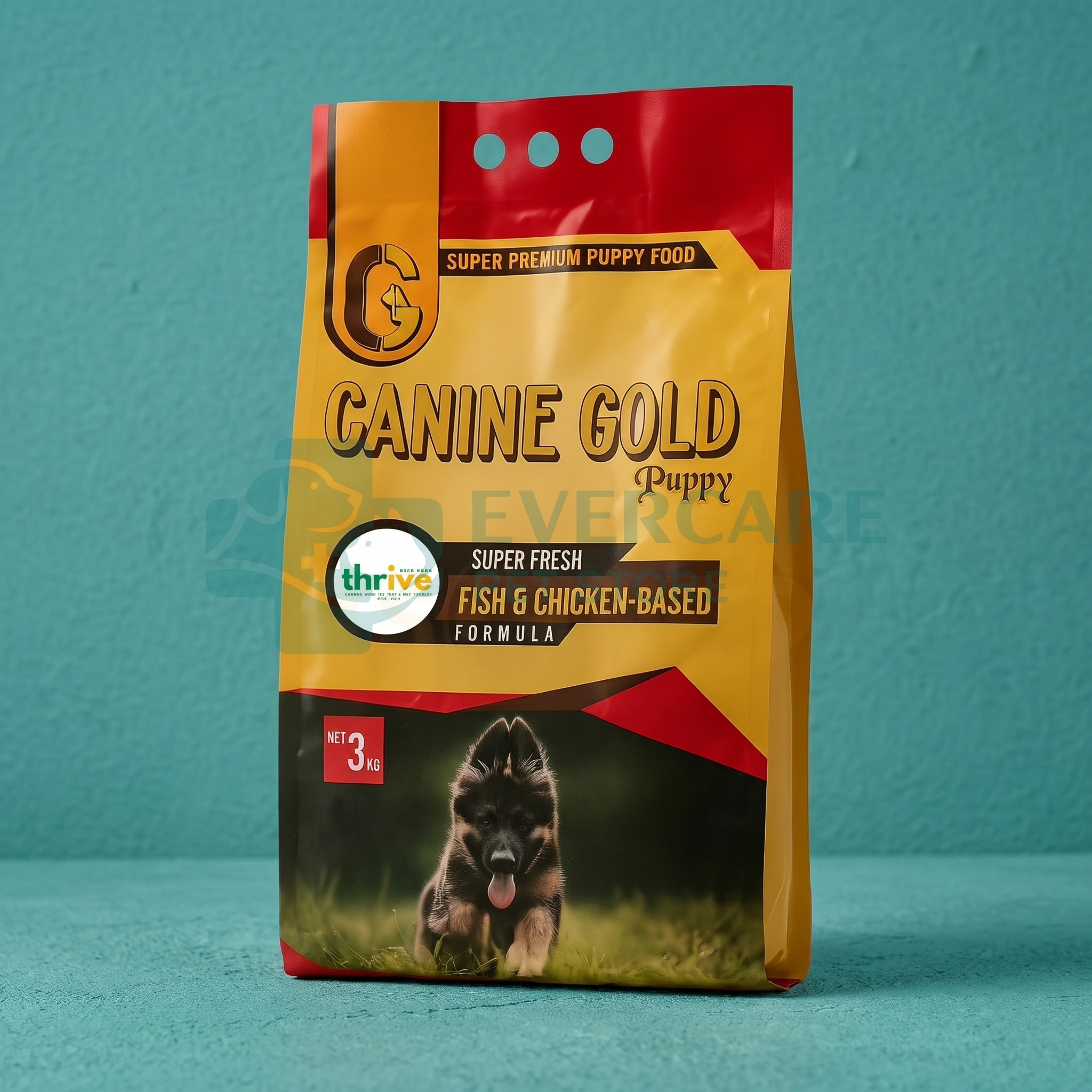 Canine Gold Puppy Food - 3 KG