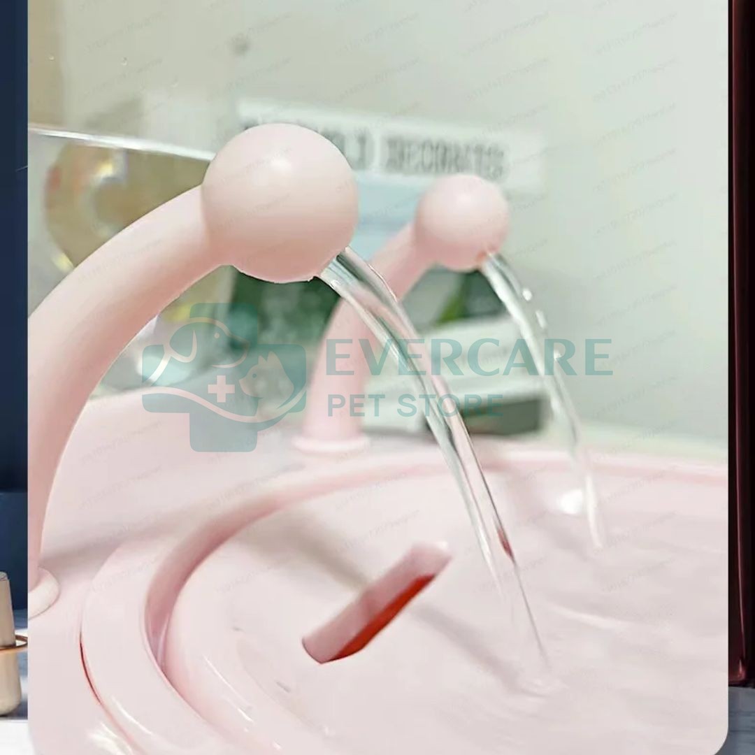 Snail Shaped Cat Water Fountain thumbnail 3