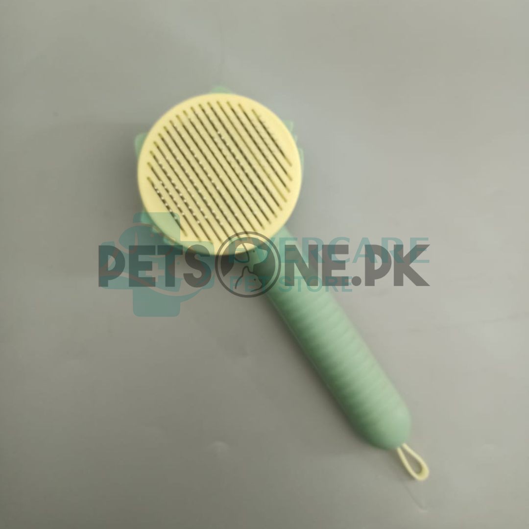 Cat Face Self Cleaning Brush For Cats And Dogs thumbnail 2