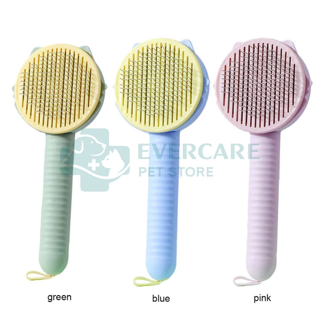 Cat Face Self Cleaning Brush For Cats And Dogs thumbnail 5