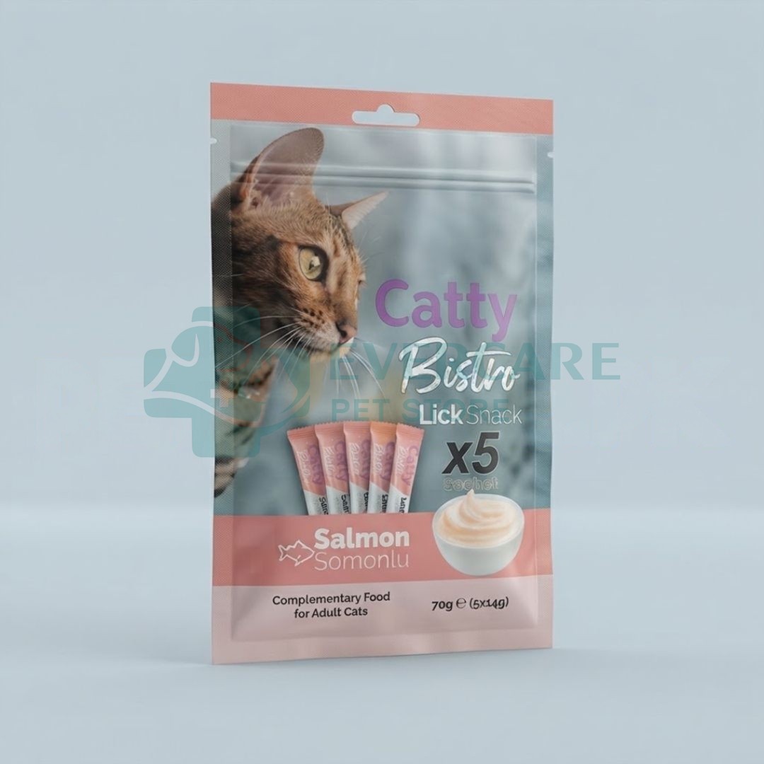 Catty Cat Creamy Treats - (14 Gram x 5 pcs)