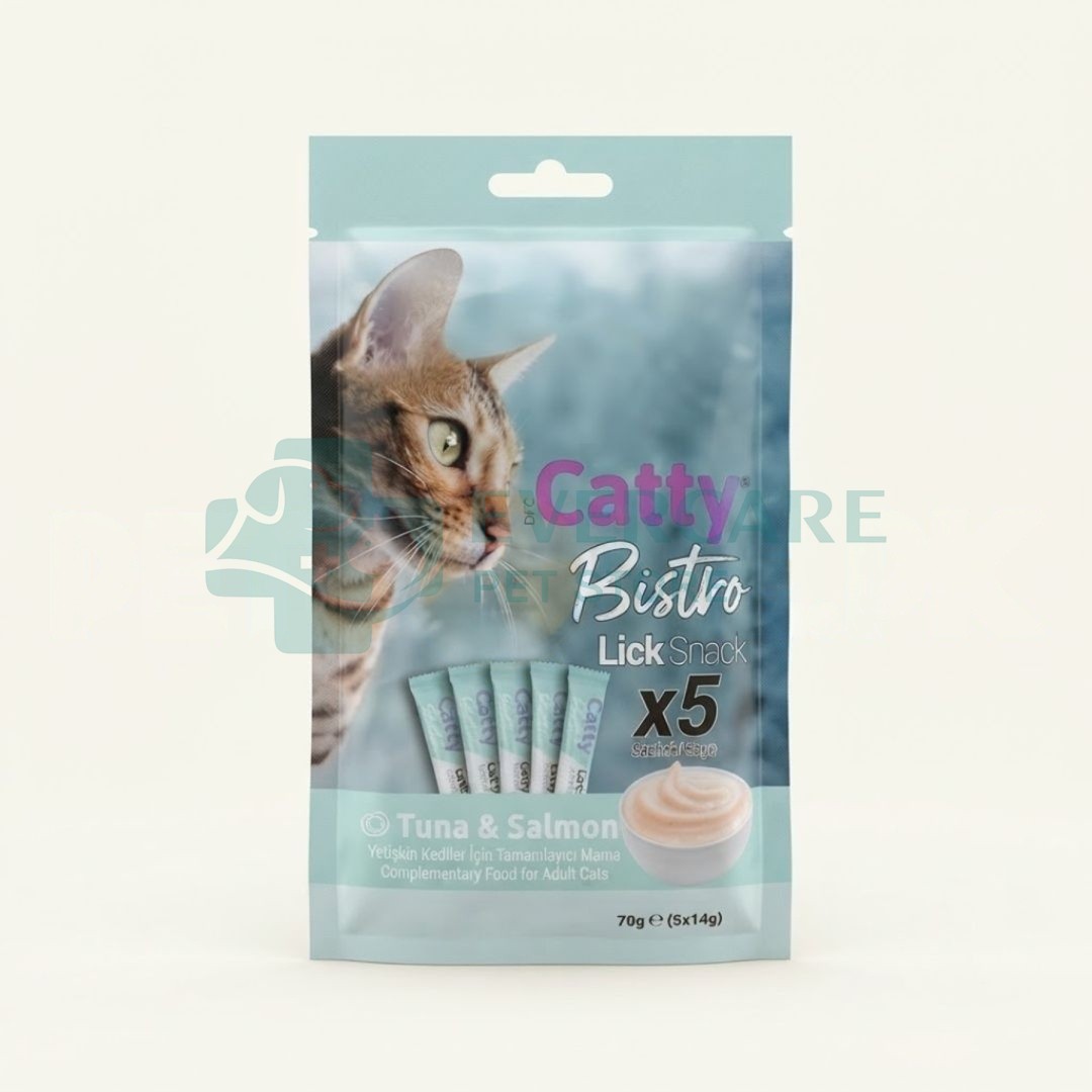 Catty Cat Creamy Treats - (14 Gram x 5 pcs)