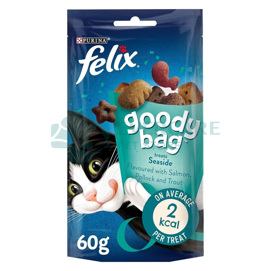 FELIX Goody Bag - Seaside Mix Cat Treats - 60 Gram