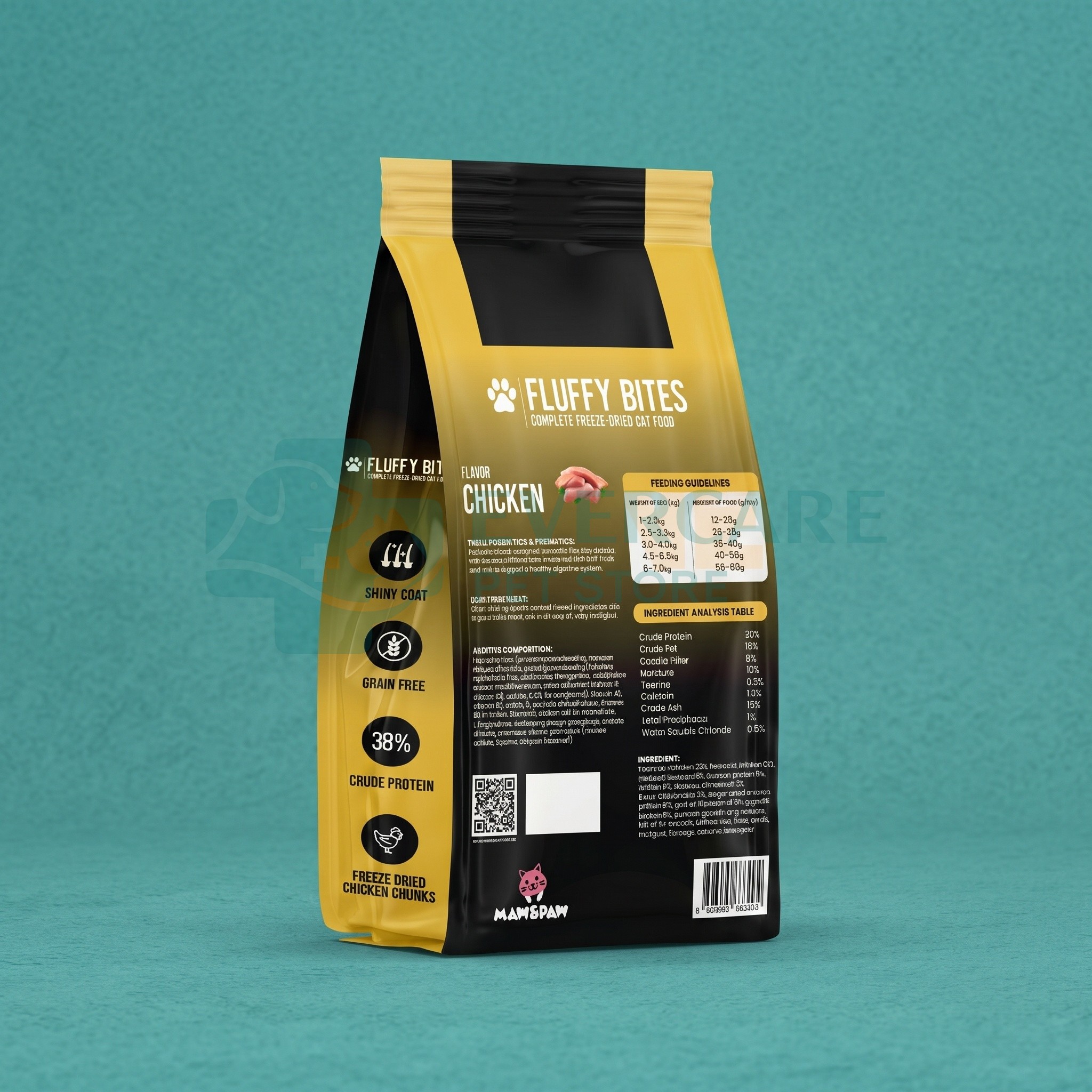 Fluffy Bites Imported Adult Cat Food thumbnail 2