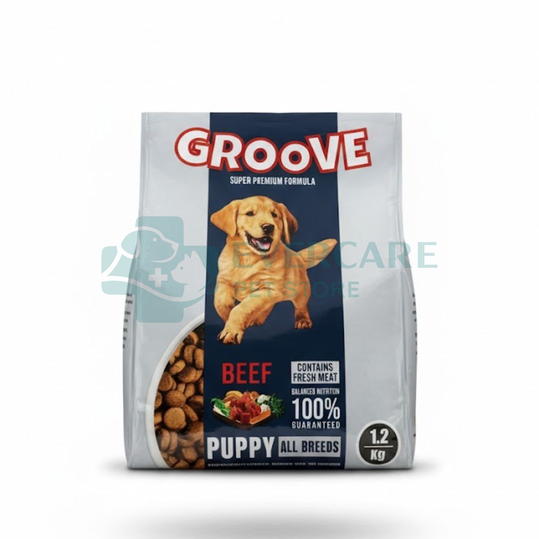 Groove Puppy Food Beef - All Life Stages Puppy Food