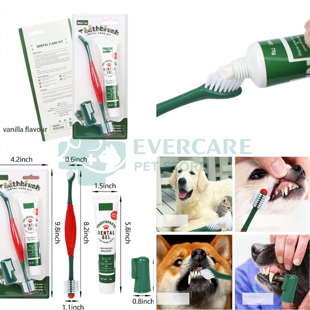 Histo Tree Tooth Brush Dental Care kit For Dogs