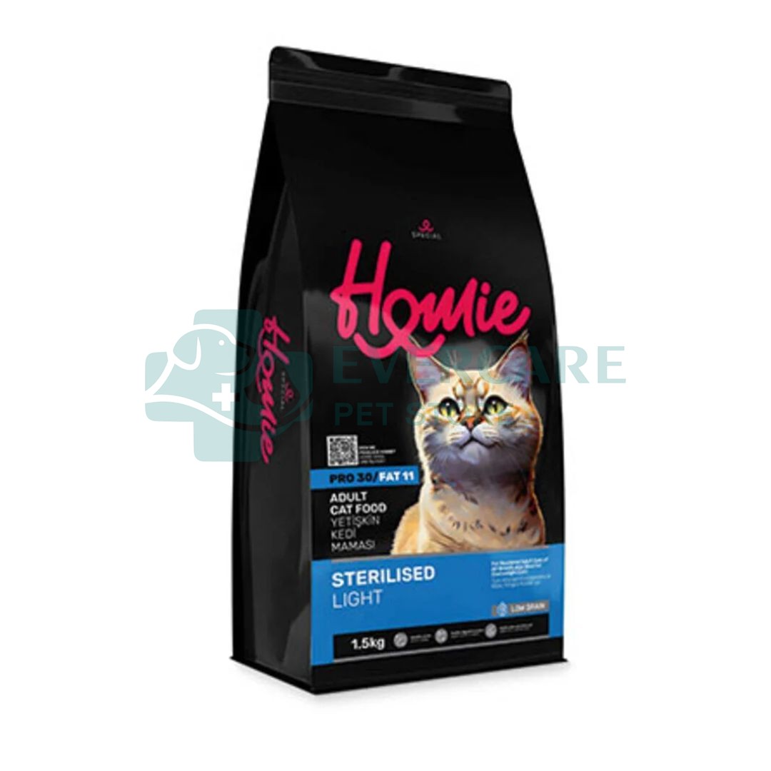Homie Sterilised Adult Cat Food - 12 KG