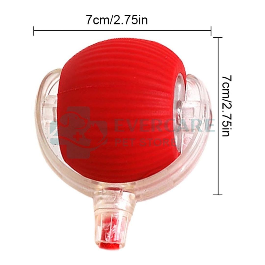 Interactive Cat Toy Electric Automatic Rolling Ball With Rope thumbnail 2