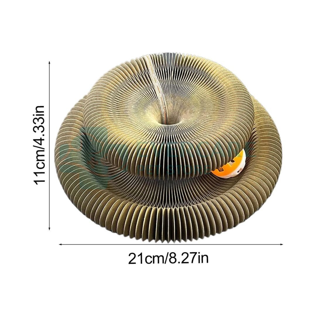 Interactive Scratch Pad in The Shape Of A Jug Ball With Catnip thumbnail 6