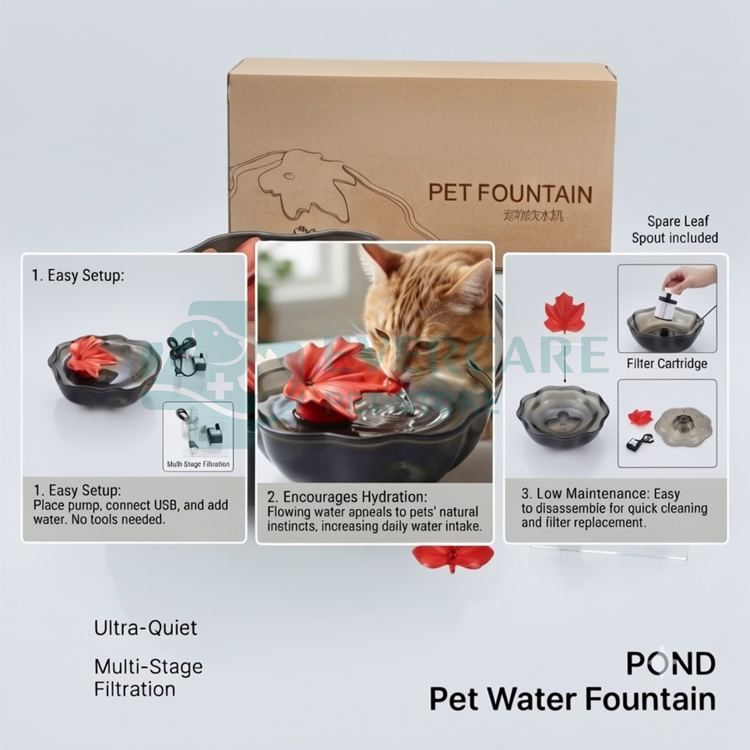 Cat/Dog Water Fountain thumbnail 2