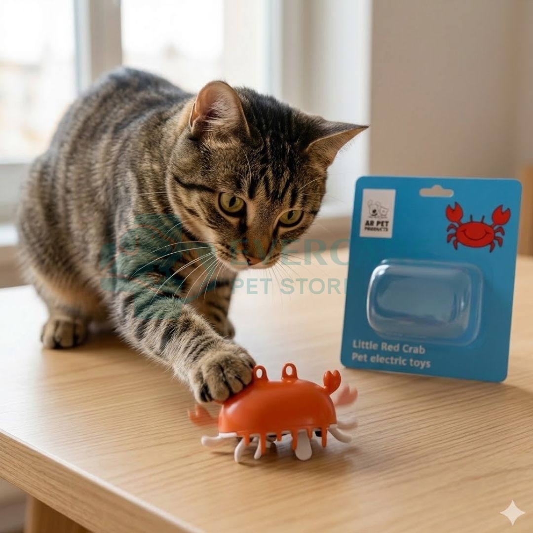 Little Red Crab Pet Electric Toy thumbnail 5