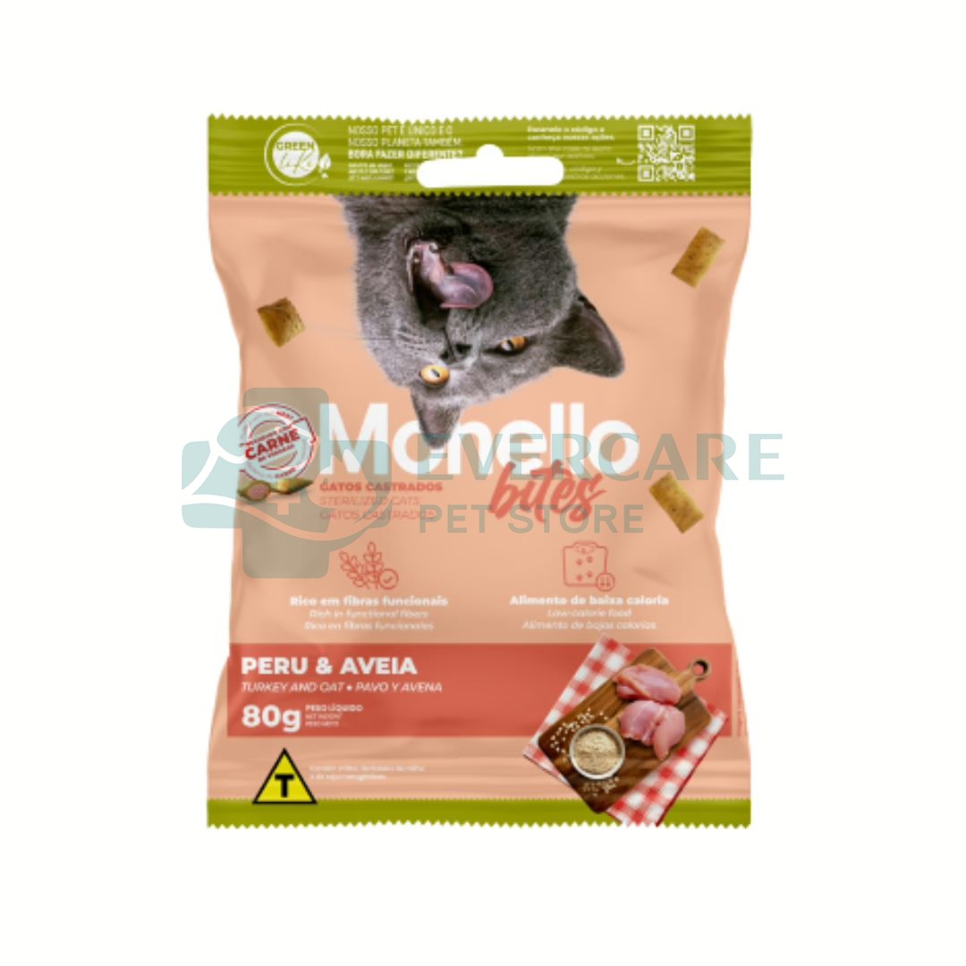Monello Bites Sterilized Cat Treat - 80 Gram