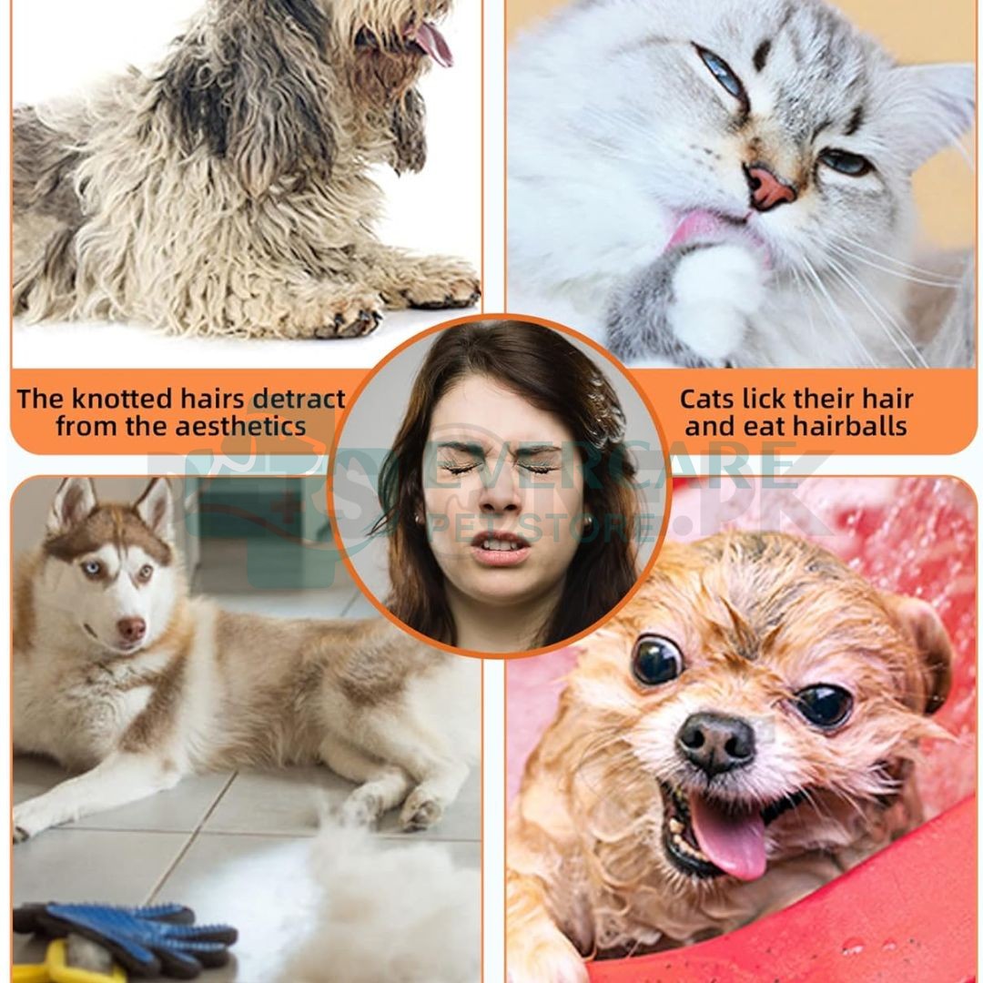 Nunbell Deshedding Tool For Cats And Dogs thumbnail 3