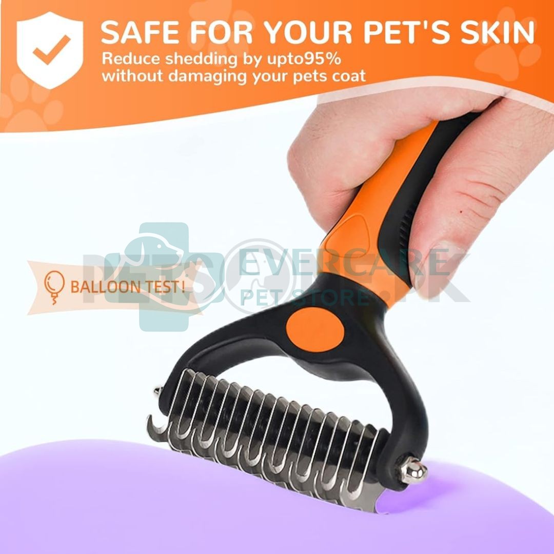 Nunbell Deshedding Tool For Cats And Dogs thumbnail 4