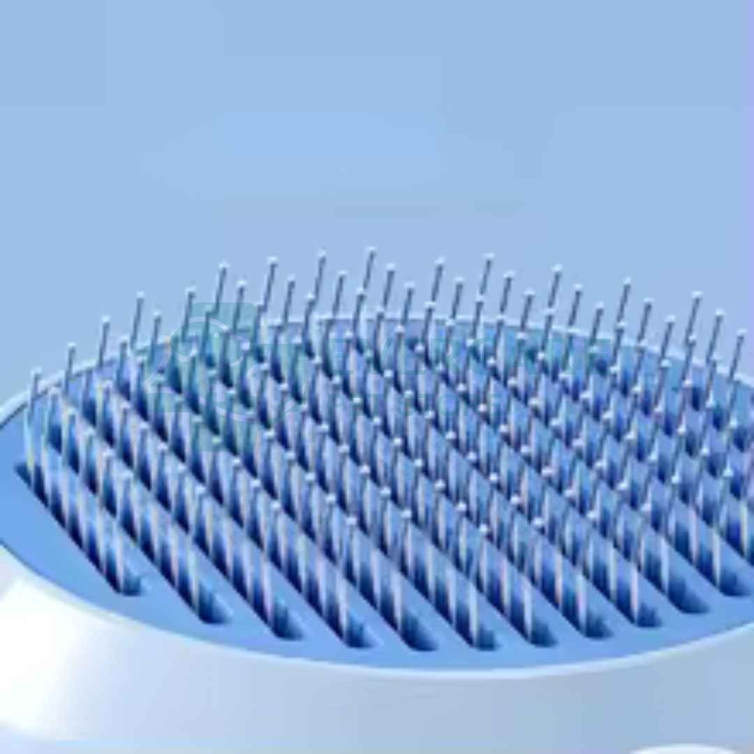 Snail Design Self Cleaning Button Brush For Cats And Dogs thumbnail 5