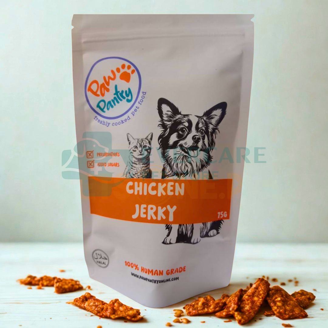 Paw Pantry Chicken Jerky Strips - 75 Gram