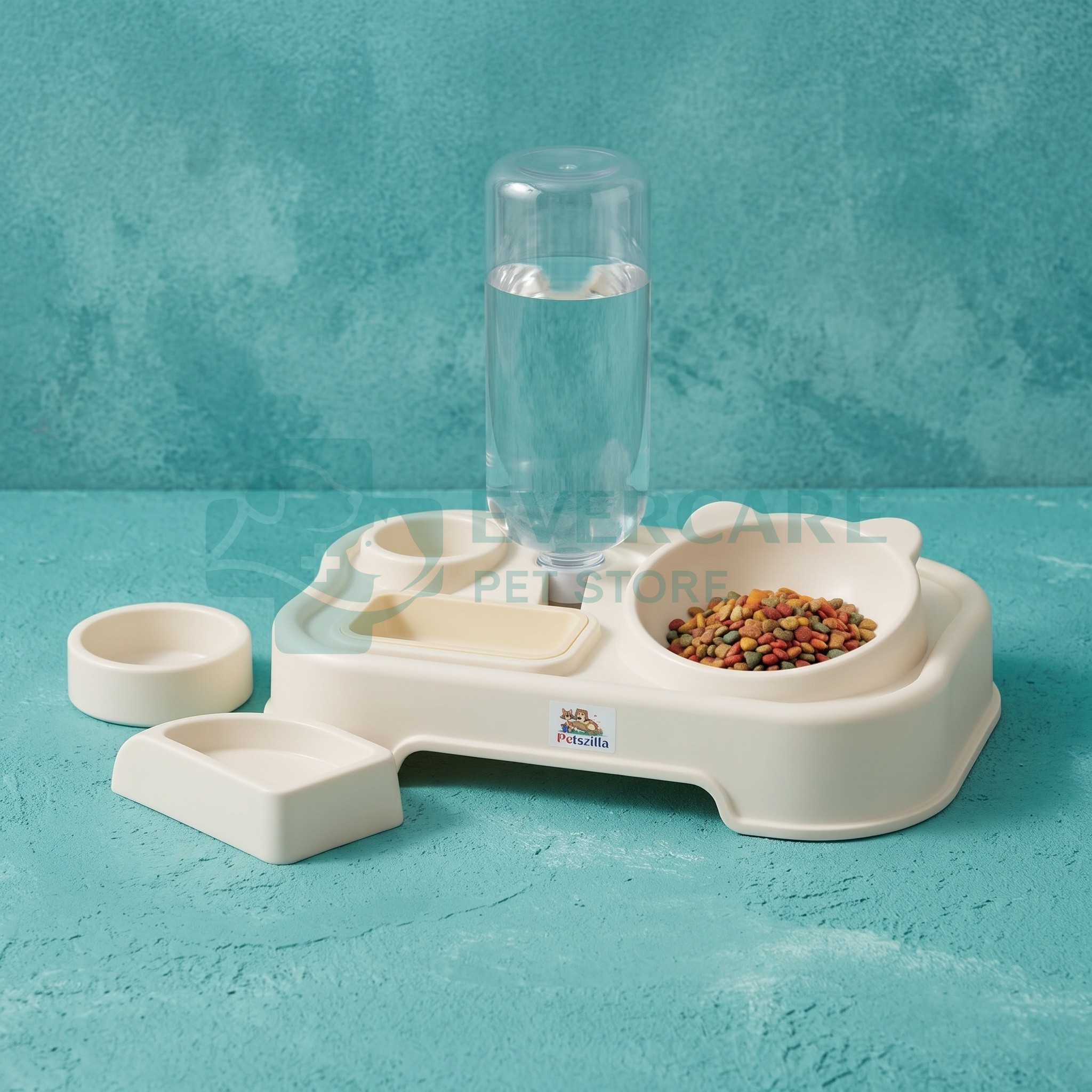Pet Food and Water Dispenser