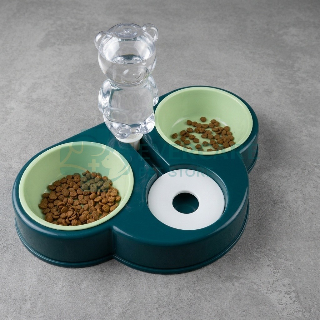 Pet Food and Water Dispenser