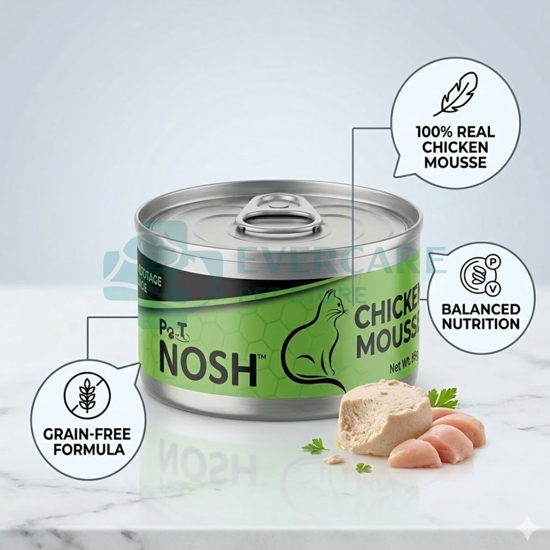 Pet Nosh Mousse / Wet Cat Food - 85 Gram