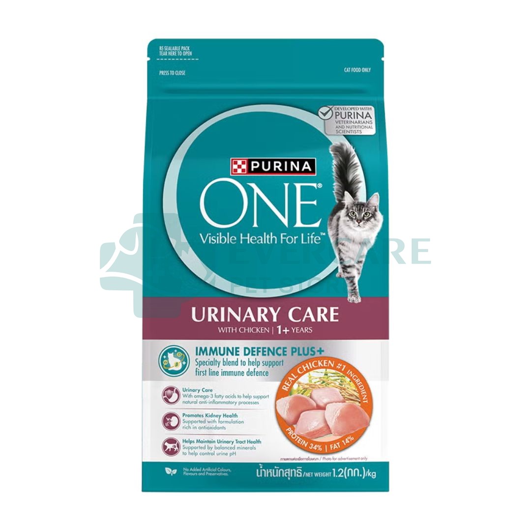 Purina 1+ Adult Urinary Care With Chicken Dry Cat Food
