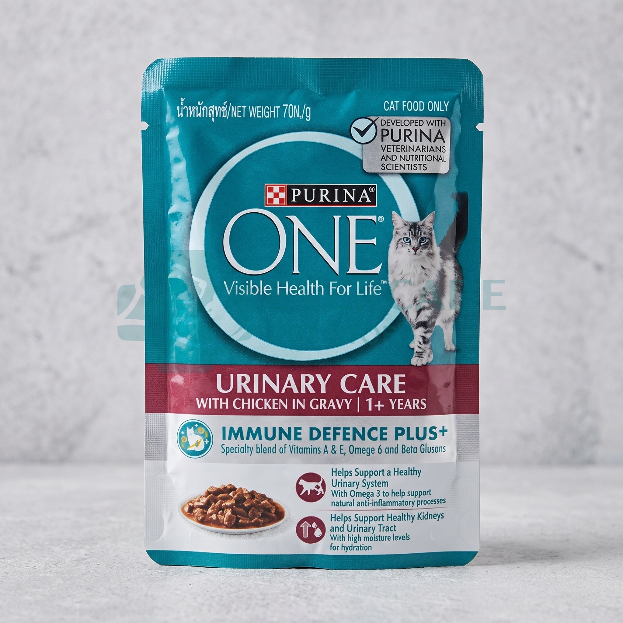 Purina One 1+ Urinary Care Chicken In Gravy - 70 Gram