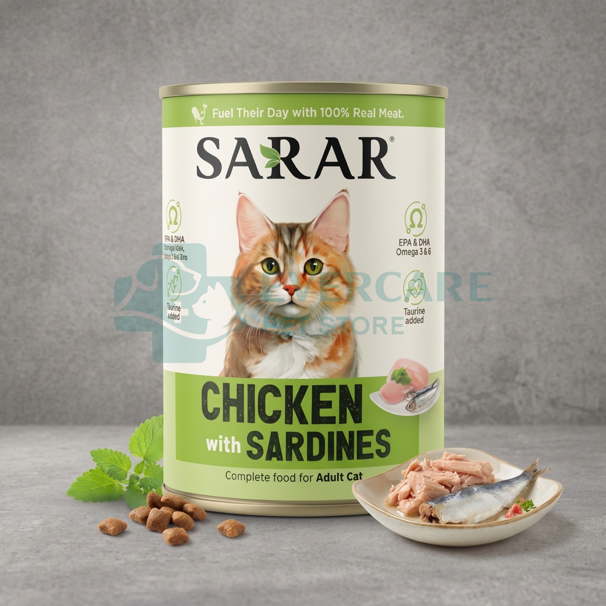 SARAR Adult Wet Food / Adult Tin - 400 GM