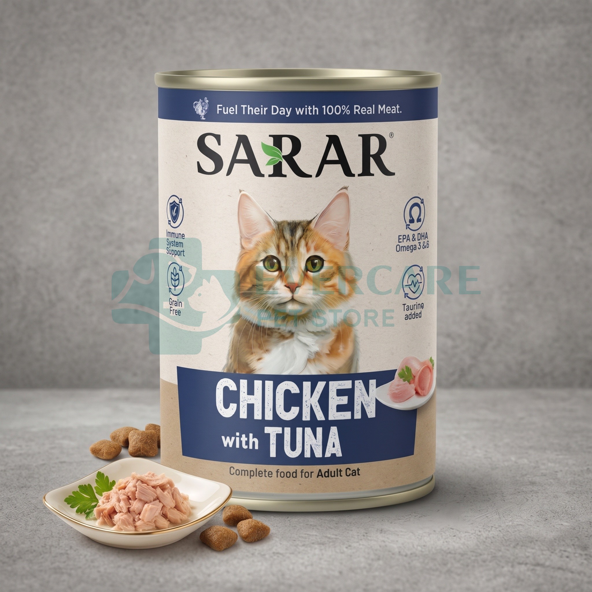 SARAR Adult Wet Food / Adult Tin - 400 GM