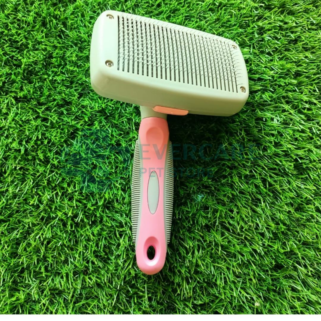 Self Cleaning Slicker Brush For Cats And Dogs thumbnail 2