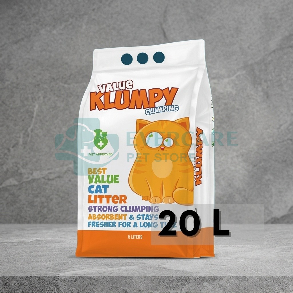 Value Klumpy Cat Litter - 20L