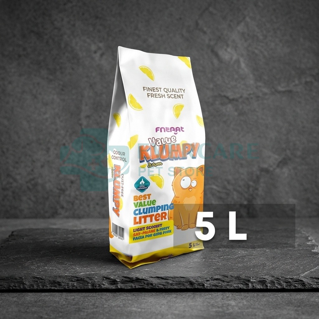 Value Klumpy Cat Litter / Lemon Scented
