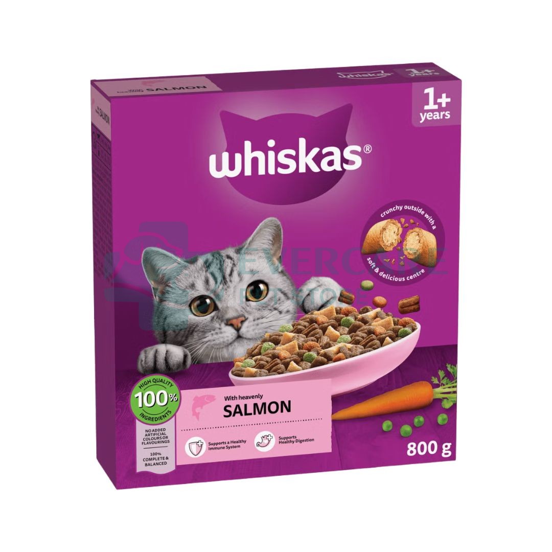 Whiskas 1+ Dry Cat Food - 800 Gram